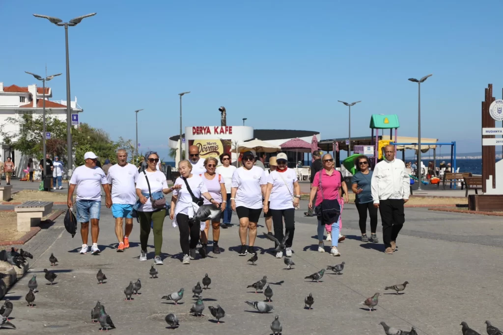 Avrupa hareketliliğine Mudanya’dan sportif farkındalık