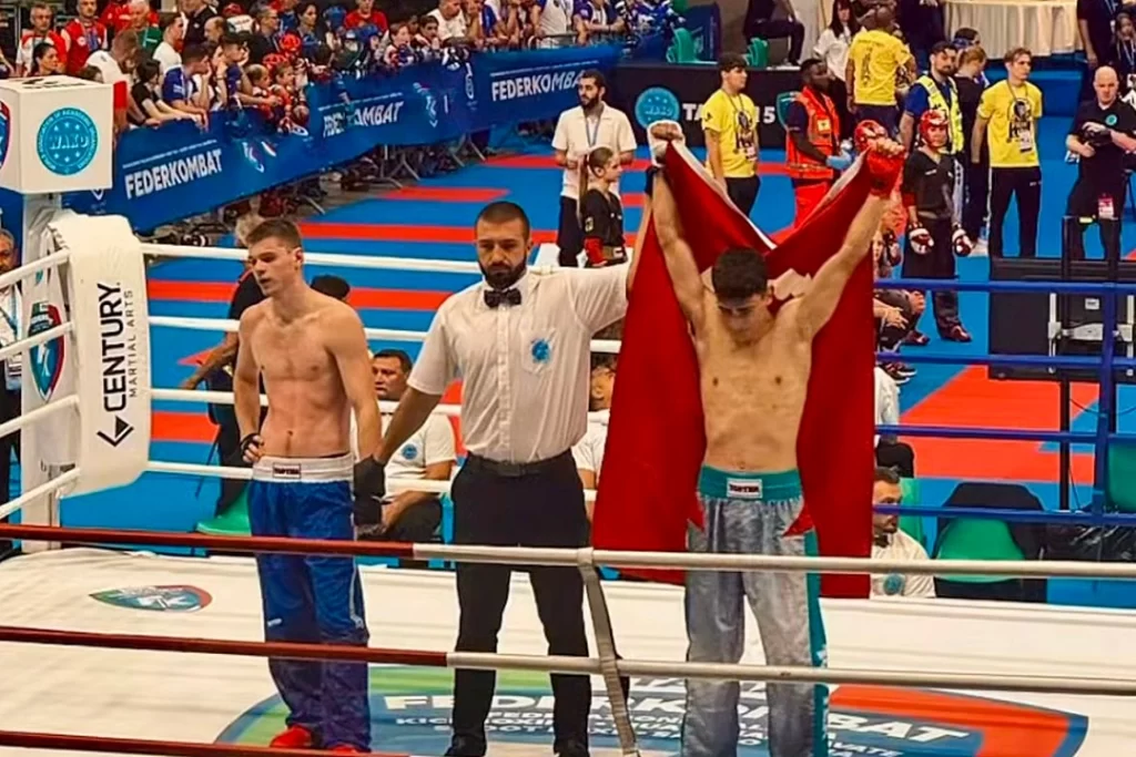 Avrupa Kick Boks’ta Konya Meram rüzgarı