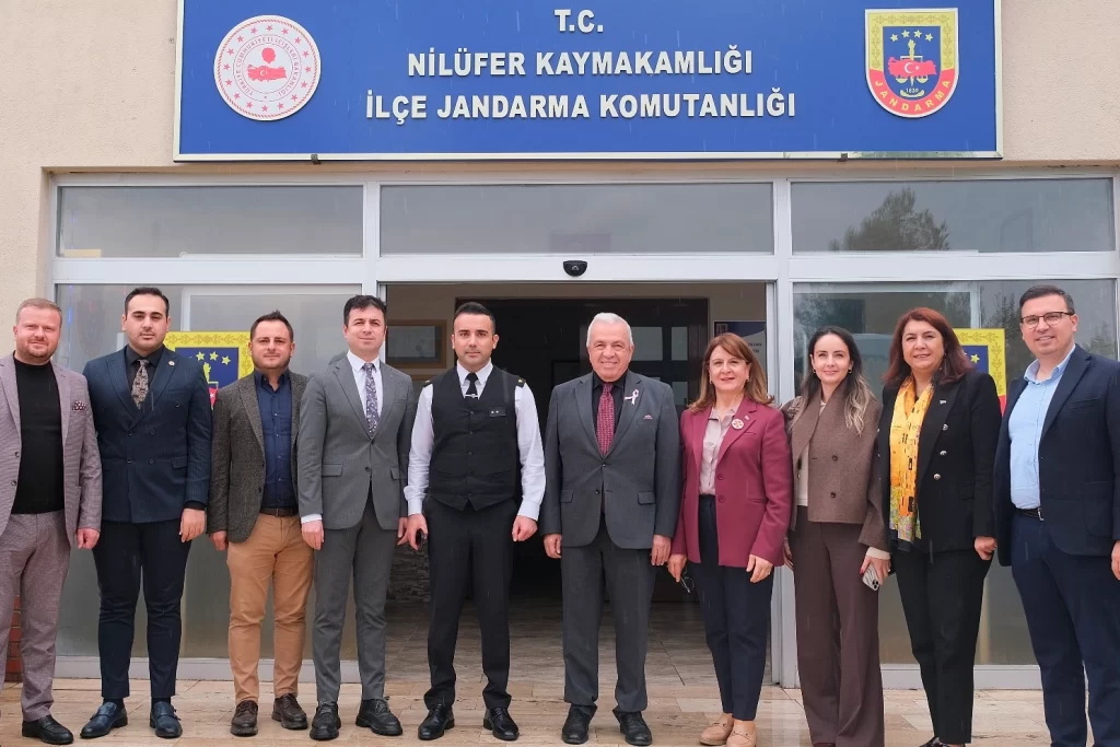 Bursa’da Şadi Özdemir’den Üsteğmen Önderışık’a ziyaret