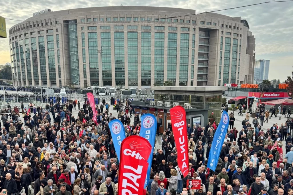 İmamoğlu Çağlayan’da ‘casusluk’ soruşturmasında ifade veriyor