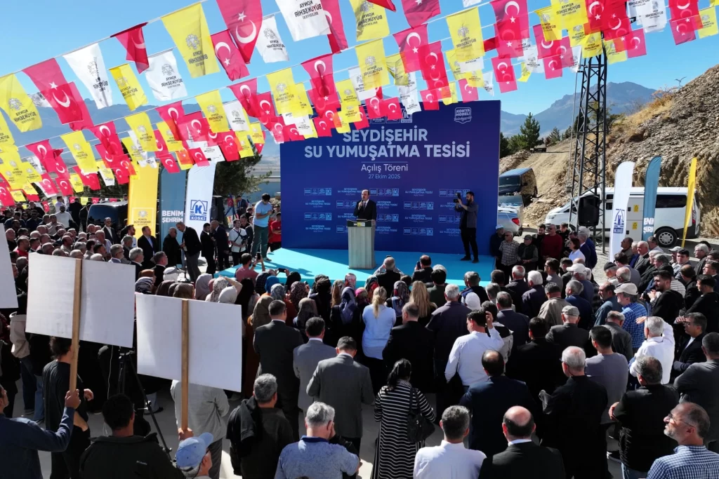 Konya Seydişehir’e 65 milyon liralık tesis