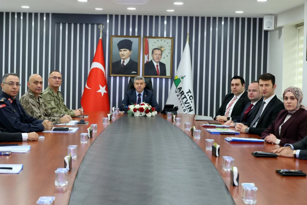 Artvin’de güvenlik ve asayiş koordinasyonu