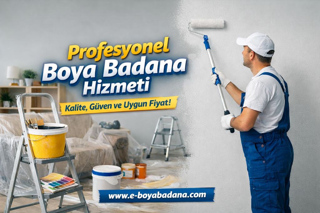 Profesyonel Boya Badana Hizmeti ile Mekânlarınızı Baştan Aşağı Yenileyin